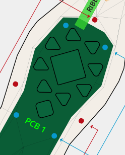 Cable inserted into charging slot